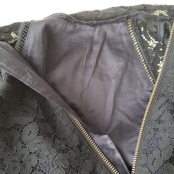 BARDOT JUNIOR ! Girls Mila Mini Lace Dress In Navy (8) - Picture 4 of 10